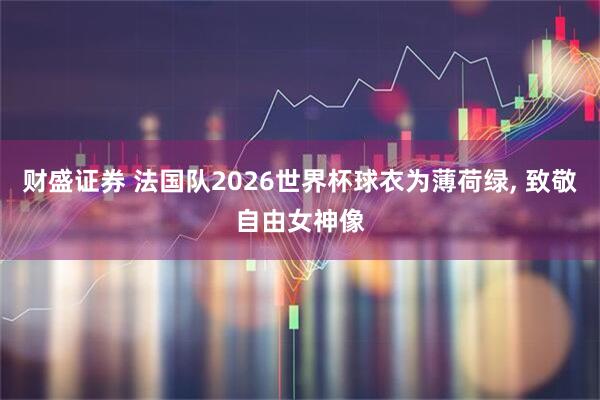 财盛证券 法国队2026世界杯球衣为薄荷绿, 致敬自由女神像